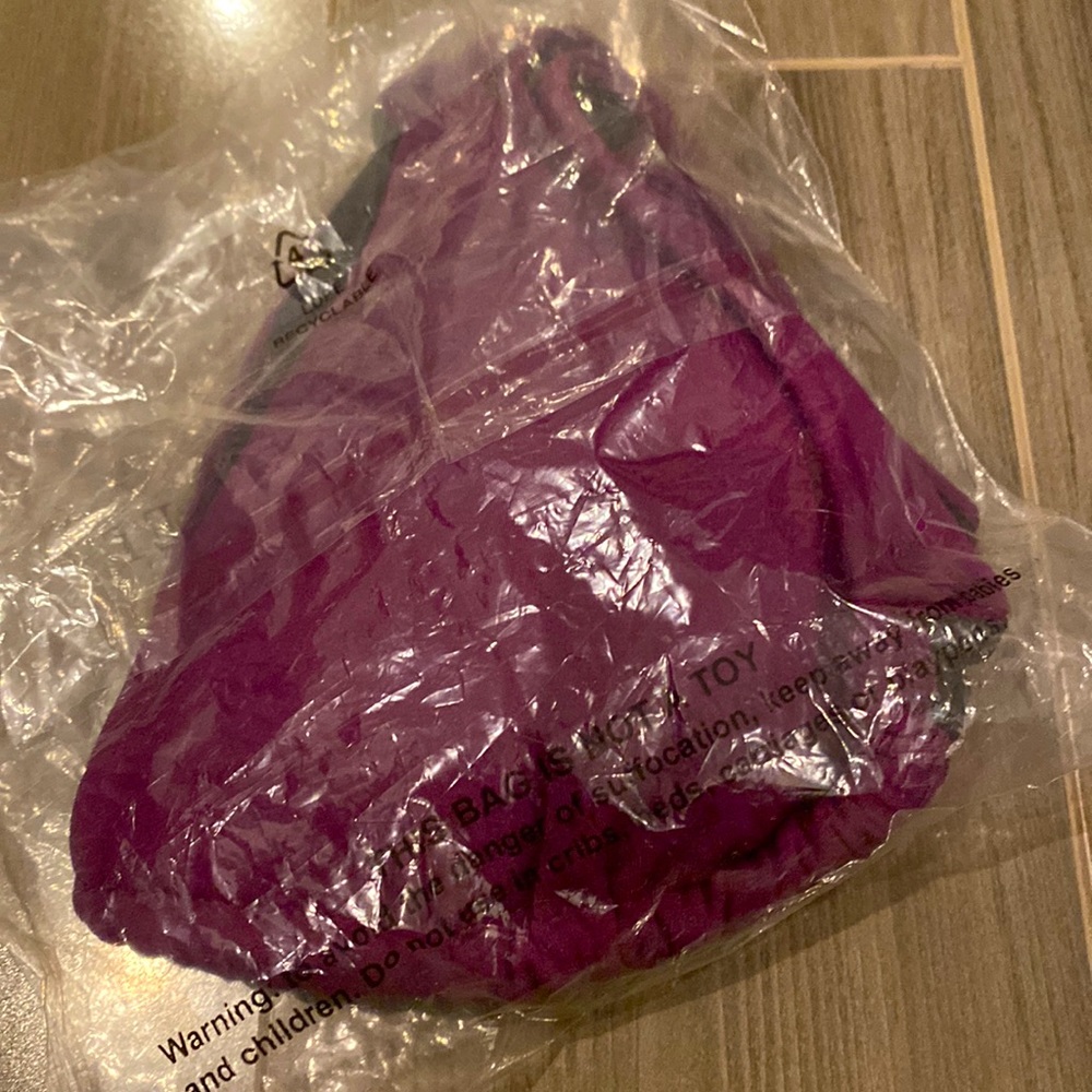 VS Triangle Bikini Top in Plum